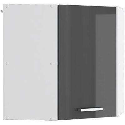 Vicco - Eckschrank R-Line Hochglanz Anthrazit 57cm Vicco - Eckschrank R-Line Hochglanz Anthrazit 57cm