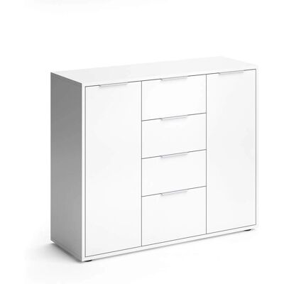 Aparador Leon Blanco - Mueble de almacenamiento Aparador Leon Blanco - Mueble de almacenamiento