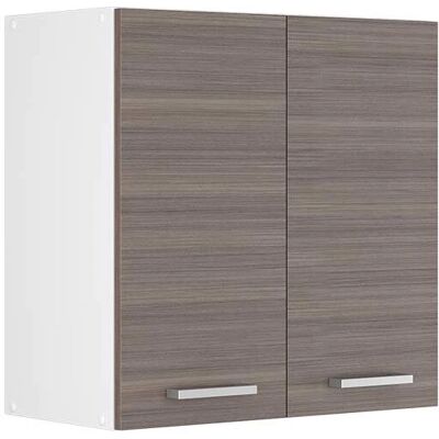 Vicco Armoire murale R-Line Blanc/Gris inox - Armoire murale - Publicité Vicco Armoire murale R-Line Blanc/Gris inox - Armoire murale - Publicité