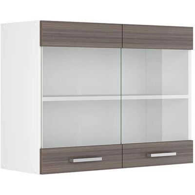 Vicco Modelo R-Line 80cm Estante de Pared - Diseño Moderno de Vidrio Vicco Modelo R-Line 80cm Estante de Pared - Diseño Moderno de Vidrio