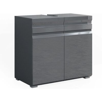 Armadio bagno Vicco Freddy Antracite - Moderno, Resistente all'umidità Armadio bagno Vicco Freddy Antracite - Moderno, Resistente all'umidità