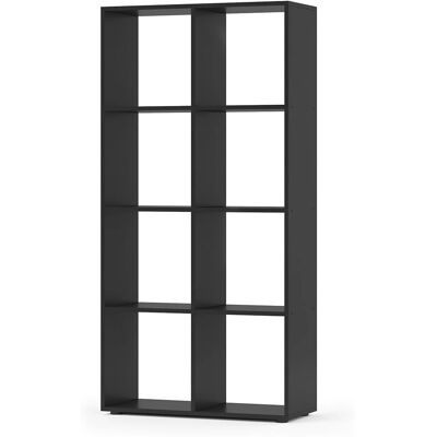 Vicco Scutum Schwarzer Raumteiler - Raumteiler/Bücherregal Vicco Scutum Schwarzer Raumteiler - Raumteiler/Bücherregal