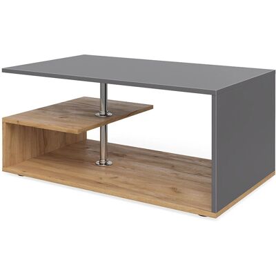 Mesa de centro hexagonal Vicco Guillermo - Estilo clásico Mesa de centro hexagonal Vicco Guillermo - Estilo clásico