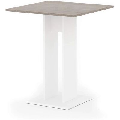 Mesa de comedor Vicco Ewert 65x65cm Blanco/Sonoma Mesa de comedor Vicco Ewert 65x65cm Blanco/Sonoma
