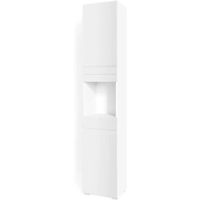 Armario de baño Freddy Blanco Alto Brillo - Muebles de baño Armario de baño Freddy Blanco Alto Brillo - Muebles de baño