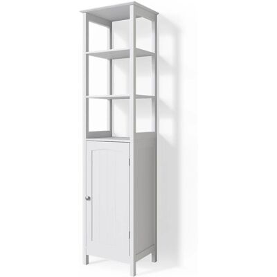 Armadio bagno Vicco Bianco - 40x32x160cm Armadio bagno Vicco Bianco - 40x32x160cm