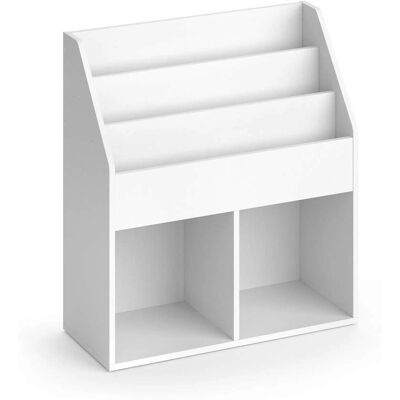 Estantería infantil Vicco Luigi - Blanco, 72x79cm - Estantería Estantería infantil Vicco Luigi - Blanco, 72x79cm - Estantería
