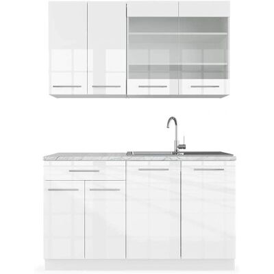 Vicco Modelo Fame-Line Cocina Modular 140cm - Kitchenette Vicco Modelo Fame-Line Cocina Modular 140cm - Kitchenette