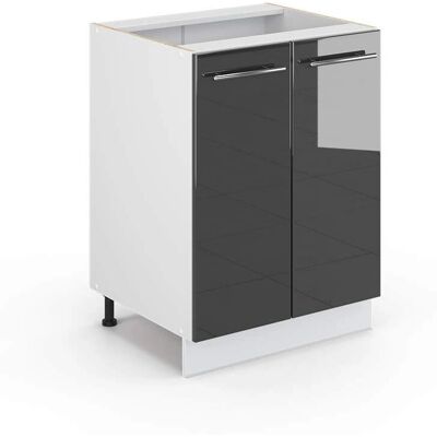 Armadio base cucina Vicco Fame-Line - Antracite - 60cm Armadio base cucina Vicco Fame-Line - Antracite - 60cm