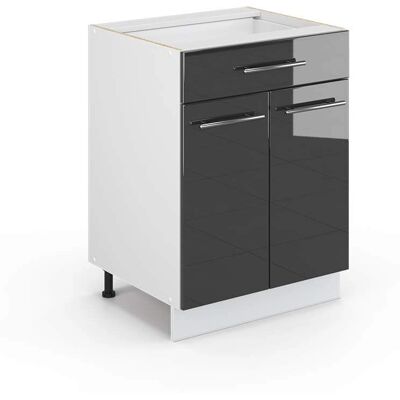Mobili base cucina Vicco Fame-Line - Antracite Bianco 60cm Mobili base cucina Vicco Fame-Line - Antracite Bianco 60cm