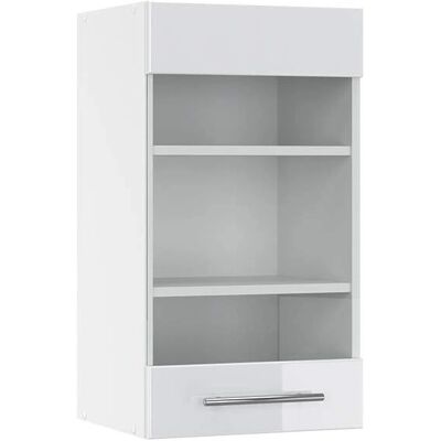 Vicco - Armadio da Cucina in Vetro Bianco 40cm Fame-Line Vicco - Armadio da Cucina in Vetro Bianco 40cm Fame-Line