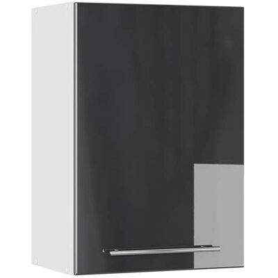 Vicco Fame-Line Armadio a parete - 50cm Antracite lucido - Armadio Vicco Fame-Line Armadio a parete - 50cm Antracite lucido - Armadio