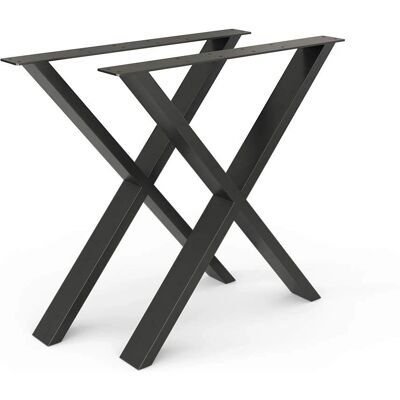 Vicco Modello 72cm Gambe da Tavolo Nere Loft - Gambe da Tavolo Vicco Modello 72cm Gambe da Tavolo Nere Loft - Gambe da Tavolo