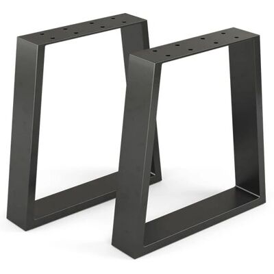 Gambe da tavolo VICCO Loft - 40x42 cm, trapezoidali, nere Gambe da tavolo VICCO Loft - 40x42 cm, trapezoidali, nere