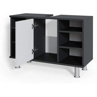 Mueble de baño Vicco Fynn - Blanco alto brillo, 80x54 cm Mueble de baño Vicco Fynn - Blanco alto brillo, 80x54 cm