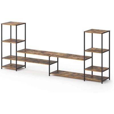 Mueble bajo para TV Vicco Fyrk Roble Rústico Negro Mueble bajo para TV Vicco Fyrk Roble Rústico Negro