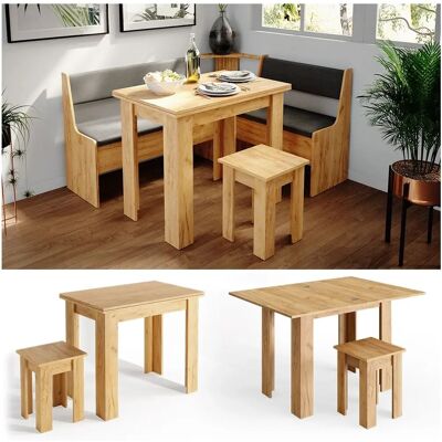 Vicco Roman Goldkraft Esstisch-Set - Tisch mit Hocker Vicco Roman Goldkraft Esstisch-Set - Tisch mit Hocker
