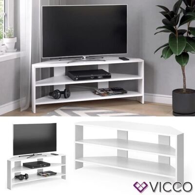 Mueble bajo para TV Vicco Modelo Pit Blanco - Lowboard Mueble bajo para TV Vicco Modelo Pit Blanco - Lowboard