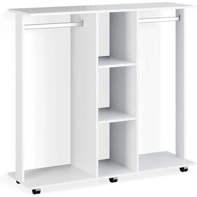 Armario Robbie Vicco - Espacioso, Blanco, 130x120 cm Armario Robbie Vicco - Espacioso, Blanco, 130x120 cm