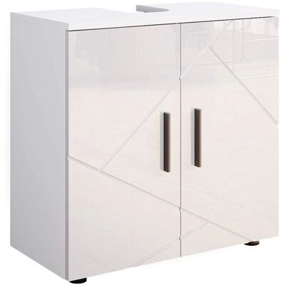 Mobile bagno Vicco Irma - Bianco lucido - 60x59 cm - Arredamento bagno Mobile bagno Vicco Irma - Bianco lucido - 60x59 cm - Arredamento bagno