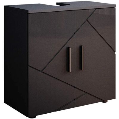 Armadio bagno Vicco Irma Antracite - Arredamento bagno Armadio bagno Vicco Irma Antracite - Arredamento bagno