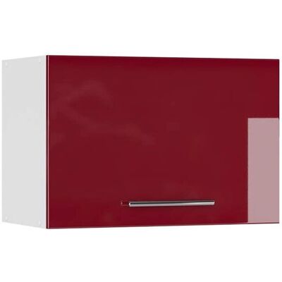 Gabinete de Pared Vicco Fame-Line - 60cm, Rojo Burdeos Brillante - Almacenamiento de Cocina Gabinete de Pared Vicco Fame-Line - 60cm, Rojo Burdeos Brillante - Almacenamiento de Cocina