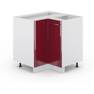 Vicco - Armoire d'angle Fame-Line - Design moderne brillant - Publicité Vicco - Armoire d'angle Fame-Line - Design moderne brillant - Publicité