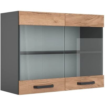 Vicco - Armario de cocina con cristal, 80cm - R-Line Vicco - Armario de cocina con cristal, 80cm - R-Line
