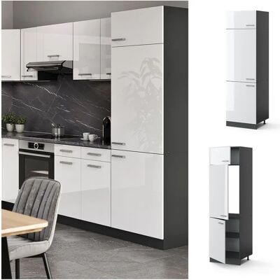 Armario frigorífico Vicco - Módulos ajustables - Diseño moderno - 60cm Armario frigorífico Vicco - Módulos ajustables - Diseño moderno - 60cm