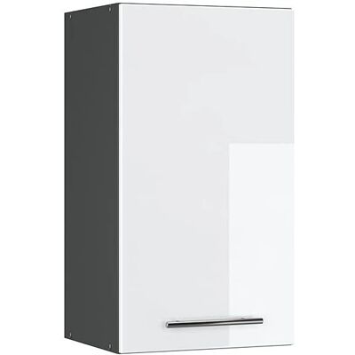 Vicco Muro Alta Fame-Line 40cm - Moderno Antracite/Bianco Lucido Vicco Muro Alta Fame-Line 40cm - Moderno Antracite/Bianco Lucido