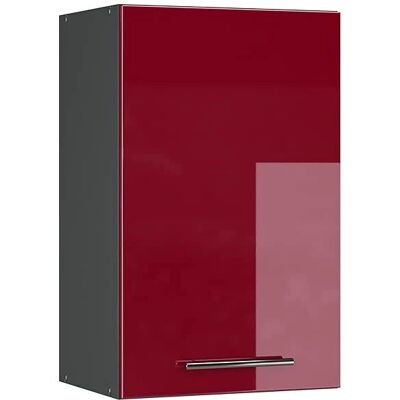 Pensile Vicco Fame-Line 45cm Bordeaux Rosso - Moderno Alto Brillo Pensile Vicco Fame-Line 45cm Bordeaux Rosso - Moderno Alto Brillo