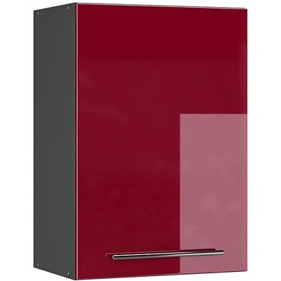 Vicco Armario de pared Fame-Line 50 cm antracita/rojo burdeos - Armario de pared Vicco Armario de pared Fame-Line 50 cm antracita/rojo burdeos - Armario de pared