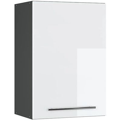 Vicco - Armadio a muro Fame-Line 50cm Antracite/bianco lucido moderno Vicco - Armadio a muro Fame-Line 50cm Antracite/bianco lucido moderno