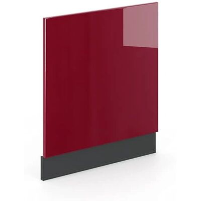 Vicco - Modelo Fame-Line 60cm Antracita/Rojo Burdeos - Panel Frontal de Cocina Vicco - Modelo Fame-Line 60cm Antracita/Rojo Burdeos - Panel Frontal de Cocina