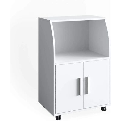 Carrello cucina Vicco Elio Bianco - Porta microonde Carrello cucina Vicco Elio Bianco - Porta microonde