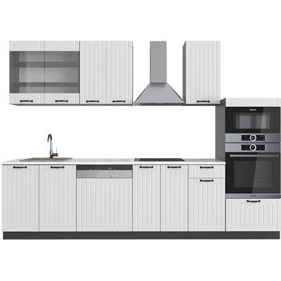 Muebles de cocina Vicco - Estilo rústico 300cm Muebles de cocina Vicco - Estilo rústico 300cm