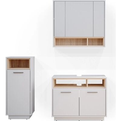 Conjunto de muebles de baño Vicco Beatrice Blanco - Tipo de baño Conjunto de muebles de baño Vicco Beatrice Blanco - Tipo de baño