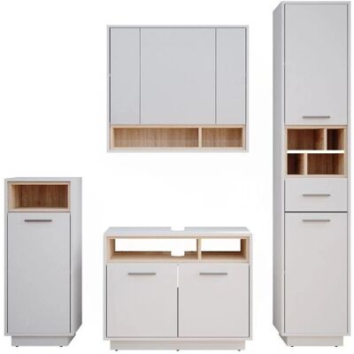 Conjunto de muebles de baño Vicco Beatrice - 4 piezas Conjunto de muebles de baño Vicco Beatrice - 4 piezas