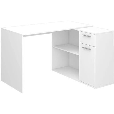 Vicco Scrivania angolare Robin - Risparmio spazio, Bianco Vicco Scrivania angolare Robin - Risparmio spazio, Bianco