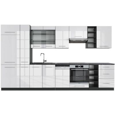 Mueble cucina Vicco Fame-Line 355cm - Durevole, Moderno Mueble cucina Vicco Fame-Line 355cm - Durevole, Moderno