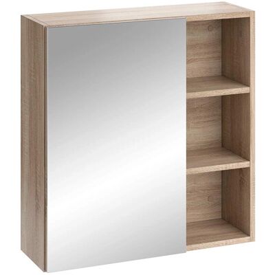 Vicco Armoire avec miroir pour salle de bain Senyo - Armoire de bain - Publicité Vicco Armoire avec miroir pour salle de bain Senyo - Armoire de bain - Publicité