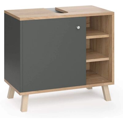 Vicco Senyo Antracite Mobile da bagno - Spazio di archiviazione Vicco Senyo Antracite Mobile da bagno - Spazio di archiviazione