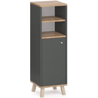 Vicco Senyo Badezimmer Schrank - Anthrazit, 30x95 cm Vicco Senyo Badezimmer Schrank - Anthrazit, 30x95 cm