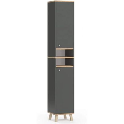 Vicco Senyo Badschrank - Antracite, 30 x 174 cm Vicco Senyo Badschrank - Antracite, 30 x 174 cm