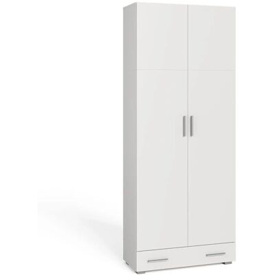 Scaffale Vicco Ingo - Bianco, Cartelle, 80x182.4cm, Cassetto Scaffale Vicco Ingo - Bianco, Cartelle, 80x182.4cm, Cassetto