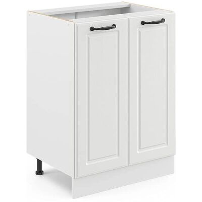 Vicco - Meuble bas de cuisine R-Line, Blanc style campagne, 60cm - Meuble de cuisine - Publicité Vicco - Meuble bas de cuisine R-Line, Blanc style campagne, 60cm - Meuble de cuisine - Publicité