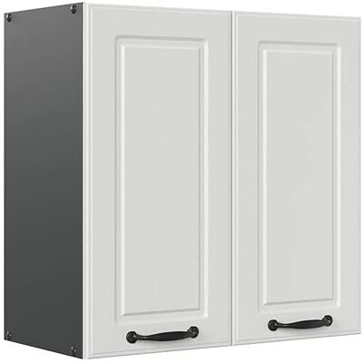 Vicco R-Line Placard Murale - Anthracite/Blanc - 60cm - Publicité Vicco R-Line Placard Murale - Anthracite/Blanc - 60cm - Publicité