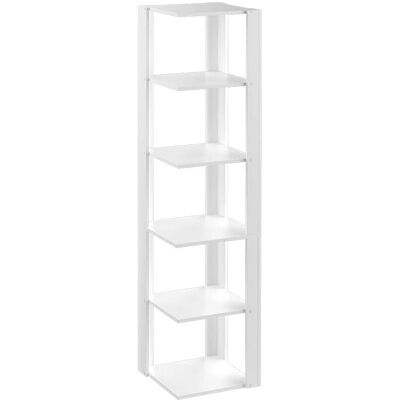 Vicco - Estante de esquina Amina - Moderna, Antigrafiado, Encaja en Cualquier Habitación - Estantería Esquinera Vicco - Estante de esquina Amina - Moderna, Antigrafiado, Encaja en Cualquier Habitación - Estantería Esquinera