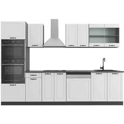 Gabinete de Cocina Vicco - Estilo Rural 300cm, Modular Gabinete de Cocina Vicco - Estilo Rural 300cm, Modular