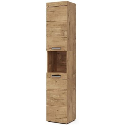 Armario de baño Luna Vicco - Abierto y 2 puertas - 5 estantes - Modern Armario de baño Luna Vicco - Abierto y 2 puertas - 5 estantes - Modern